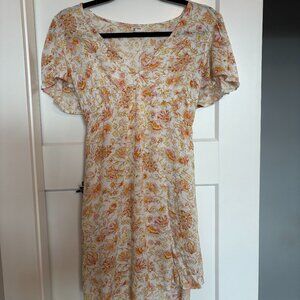 Billabong Floral Cover Up Sundress